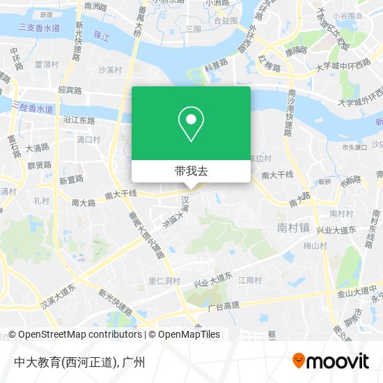 中大教育(西河正道)地图