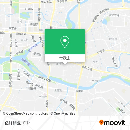 亿好钢业地图