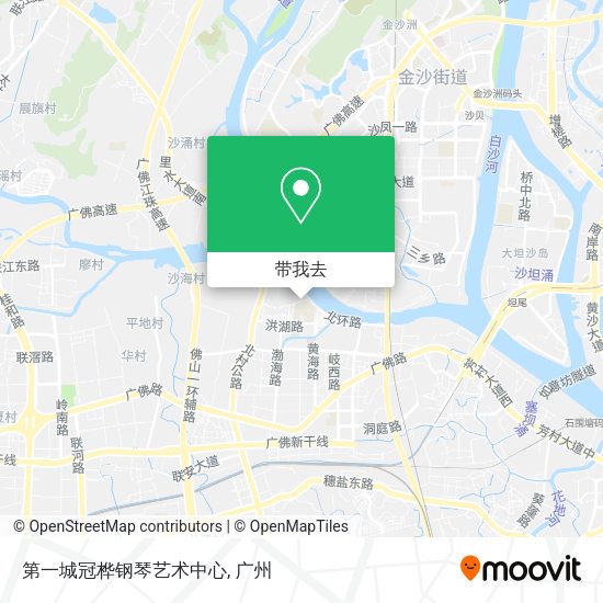 第一城冠桦钢琴艺术中心地图