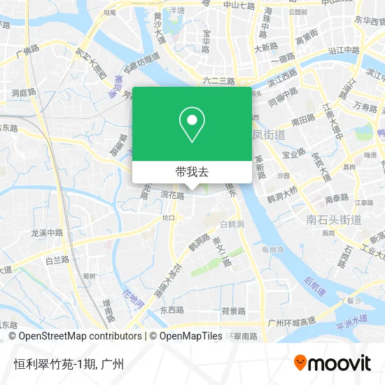 恒利翠竹苑-1期地图