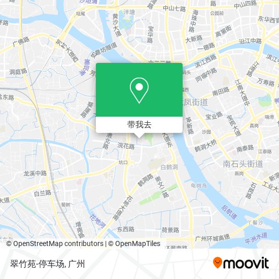 翠竹苑-停车场地图