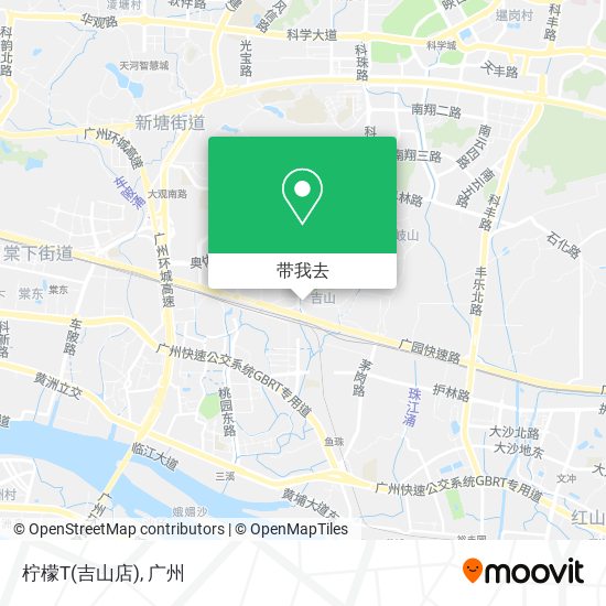 柠檬T(吉山店)地图