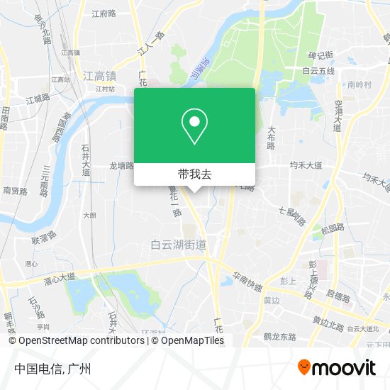 中国电信地图