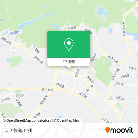天天快递地图