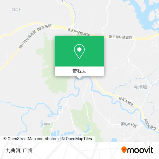 九曲河地图