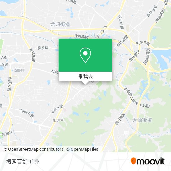 振园百货地图