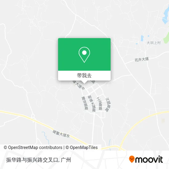振华路与振兴路交叉口地图