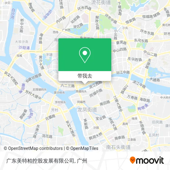 广东美特柏控股发展有限公司地图