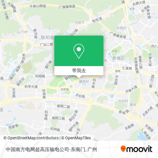 中国南方电网超高压输电公司-东南门地图