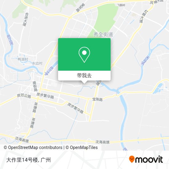 大作里14号楼地图