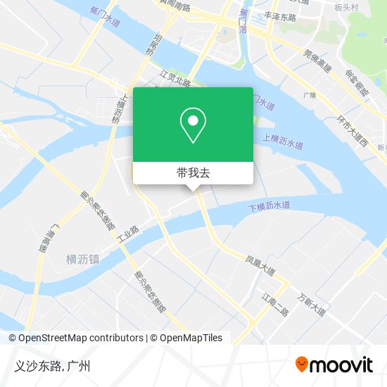 义沙东路地图