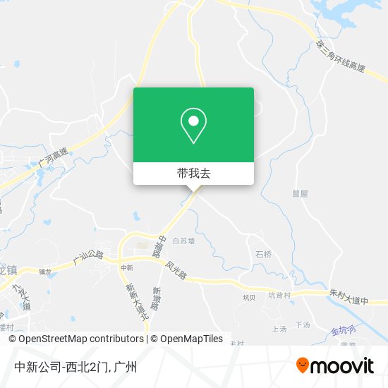 中新公司-西北2门地图