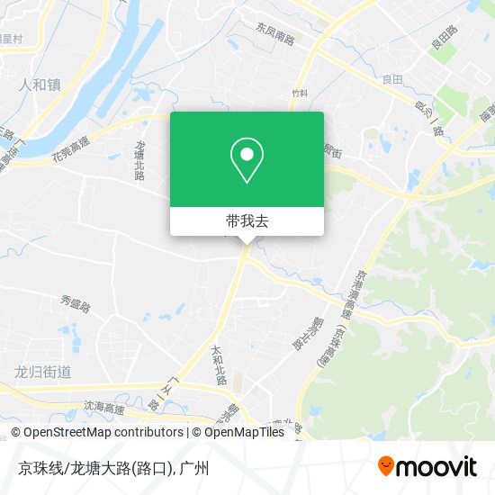 京珠线/龙塘大路(路口)地图