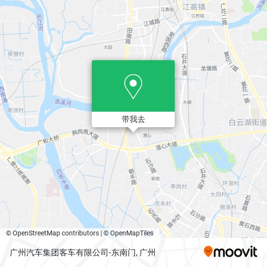 广州汽车集团客车有限公司-东南门地图