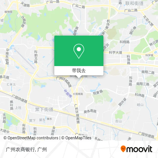 广州农商银行地图