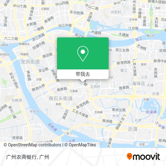 广州农商银行地图