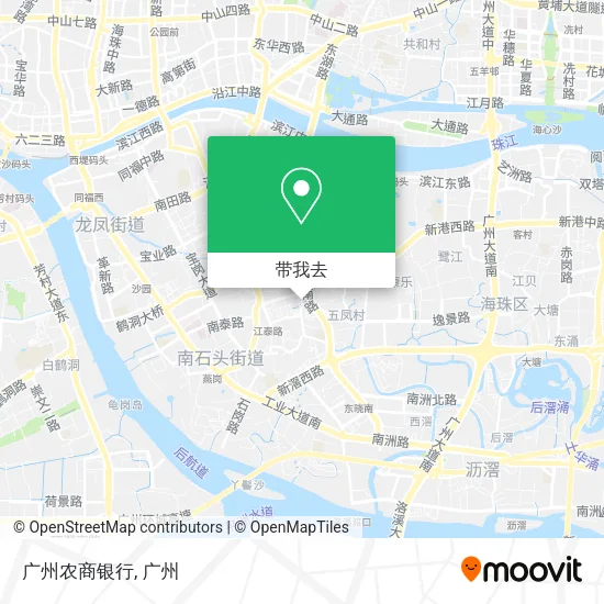 广州农商银行地图
