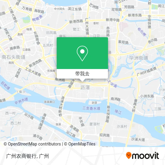 广州农商银行地图