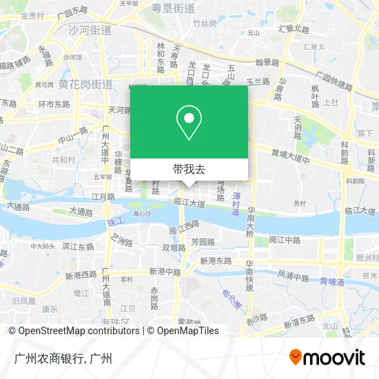 广州农商银行地图