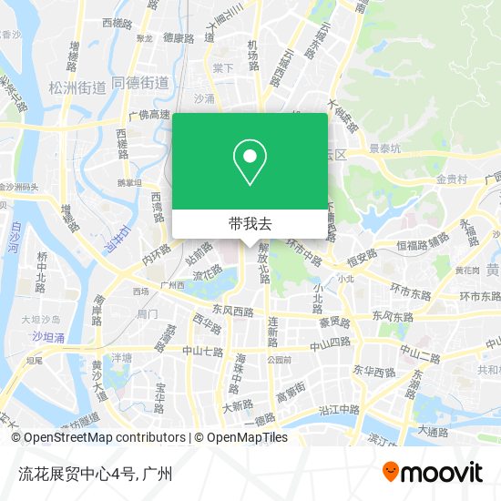 流花展贸中心4号地图