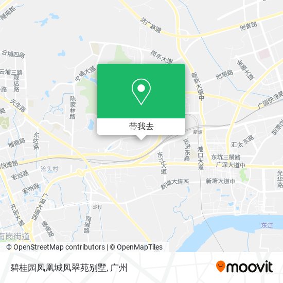 碧桂园凤凰城凤翠苑别墅地图