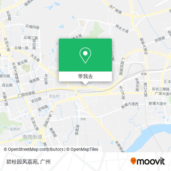 碧桂园凤荔苑地图