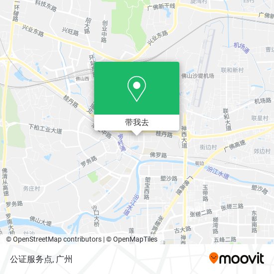 公证服务点地图