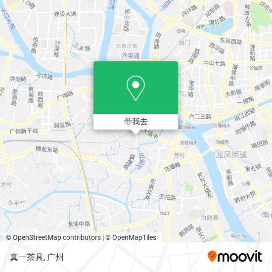 真一茶具地图
