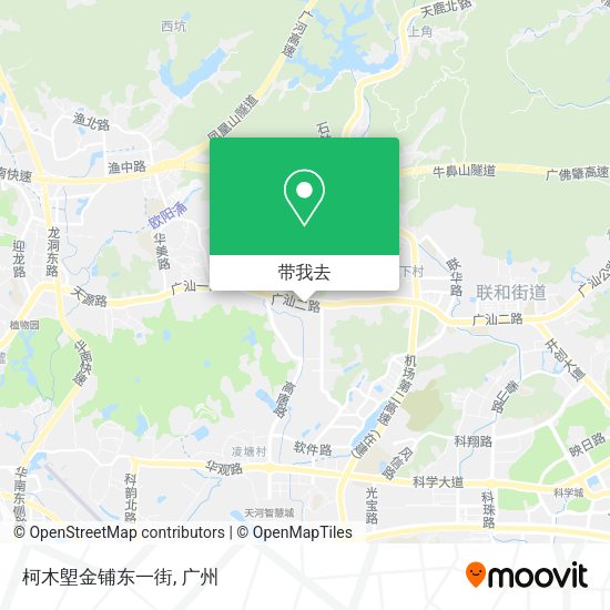 柯木塱金铺东一街地图