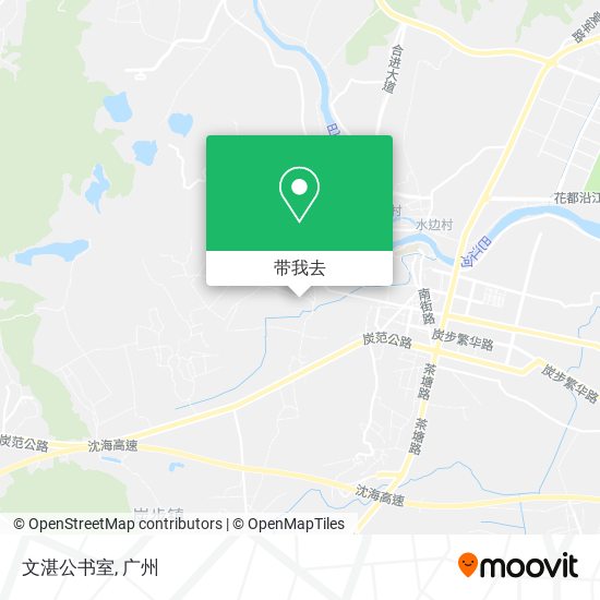 文湛公书室地图
