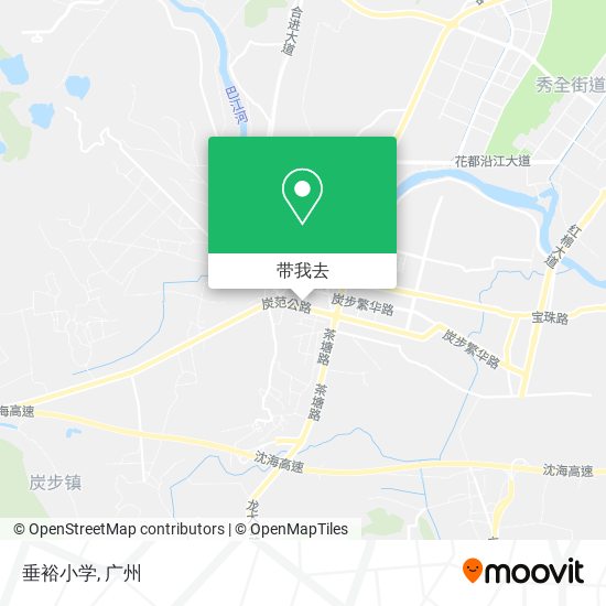 垂裕小学地图