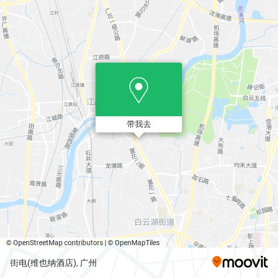 街电(维也纳酒店)地图
