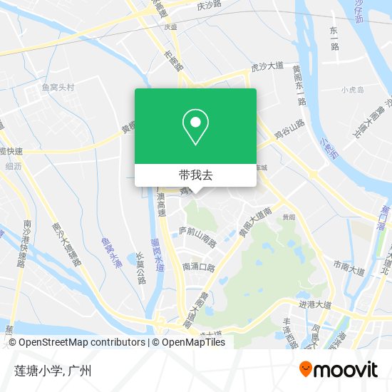 莲塘小学地图