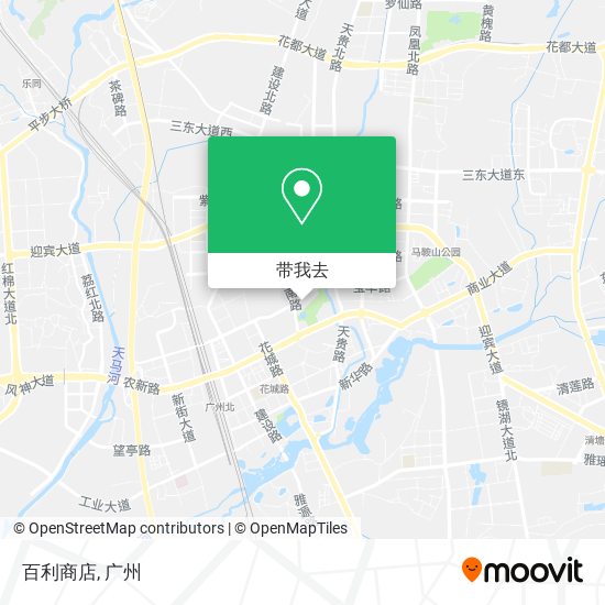 百利商店地图
