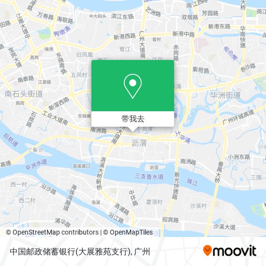 中国邮政储蓄银行(大展雅苑支行)地图