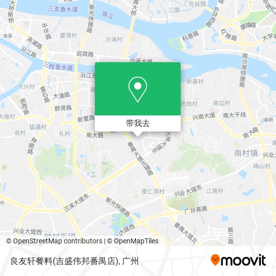 良友轩餐料(吉盛伟邦番禺店)地图