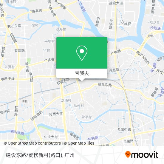 建设东路/虎榜新村(路口)地图