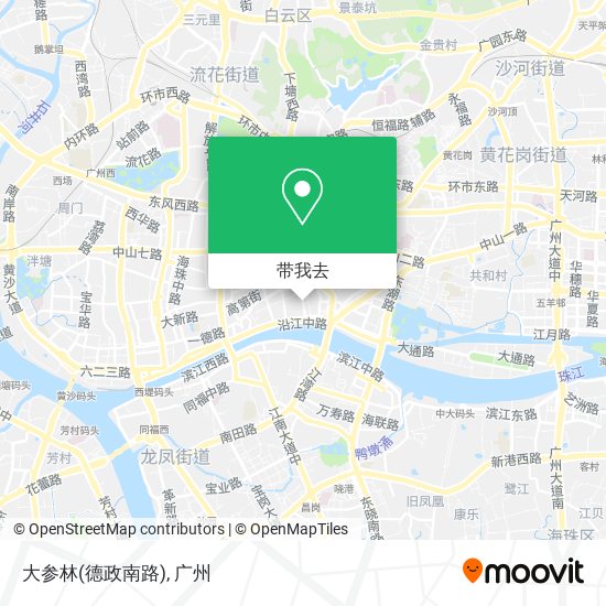 大参林(德政南路)地图