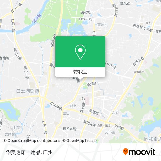 华美达床上用品地图