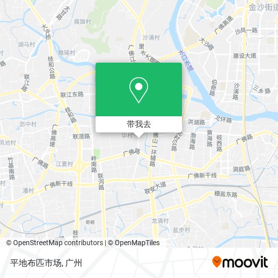 平地布匹市场地图