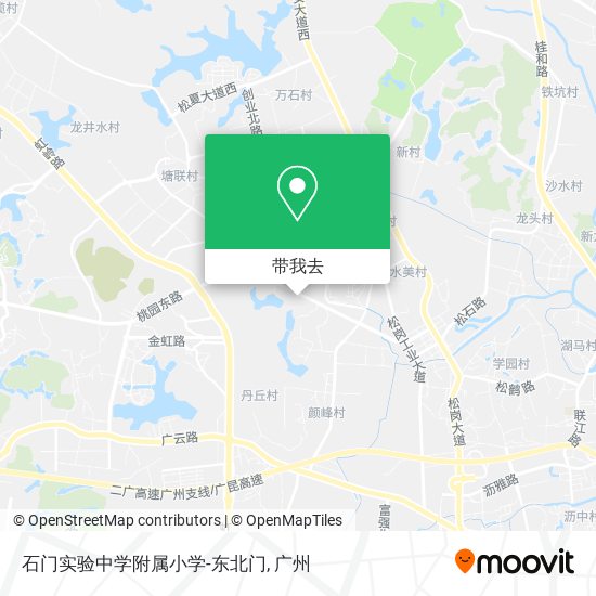 石门实验中学附属小学-东北门地图