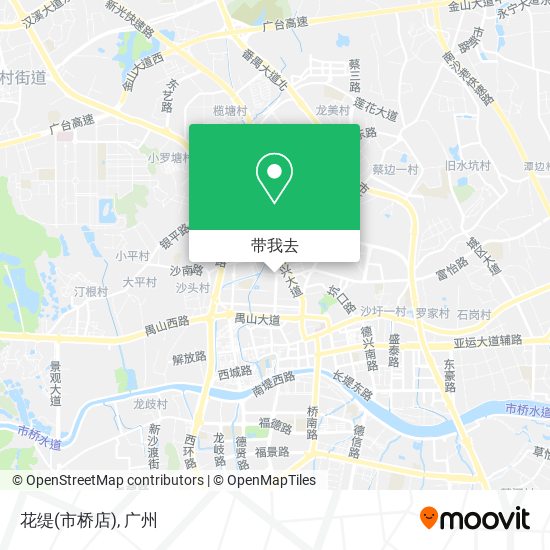 花缇(市桥店)地图