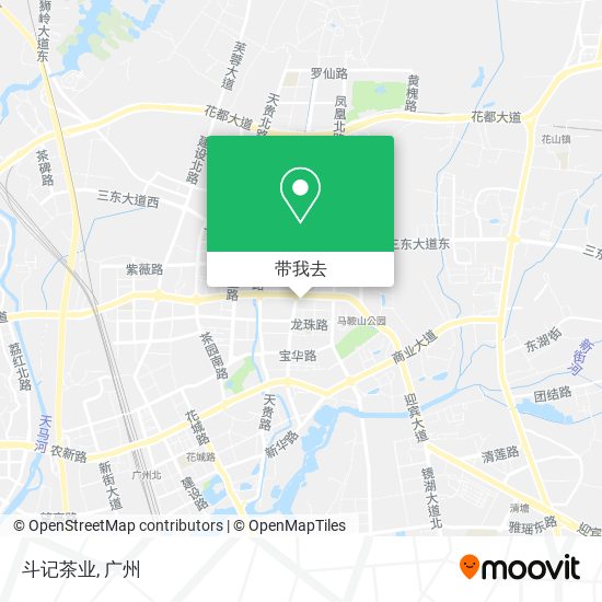 斗记茶业地图