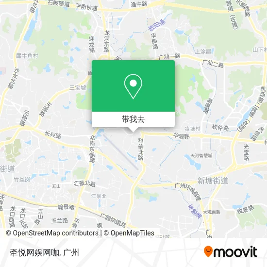 牵悦网娱网咖地图
