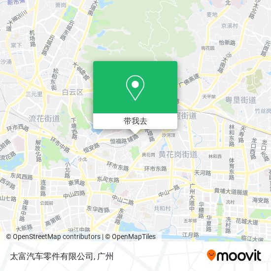 太富汽车零件有限公司地图