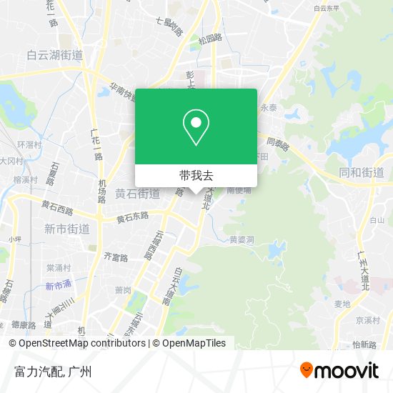 富力汽配地图