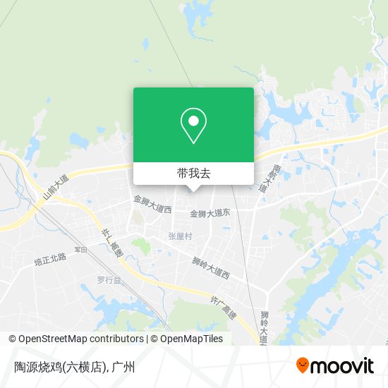 陶源烧鸡(六横店)地图