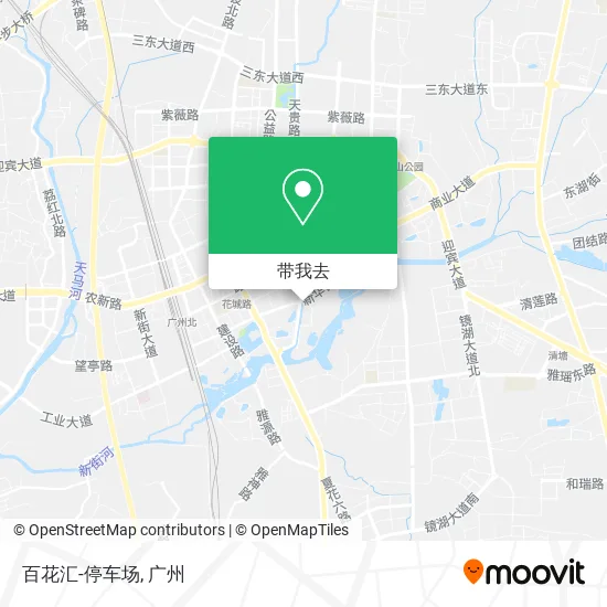 百花汇-停车场地图