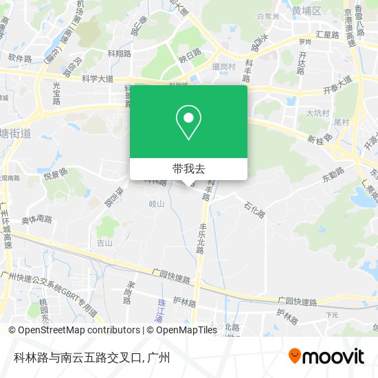 科林路与南云五路交叉口地图