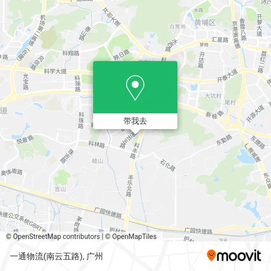 一通物流(南云五路)地图